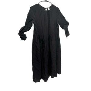 H&M Timeless Black Midi Dress